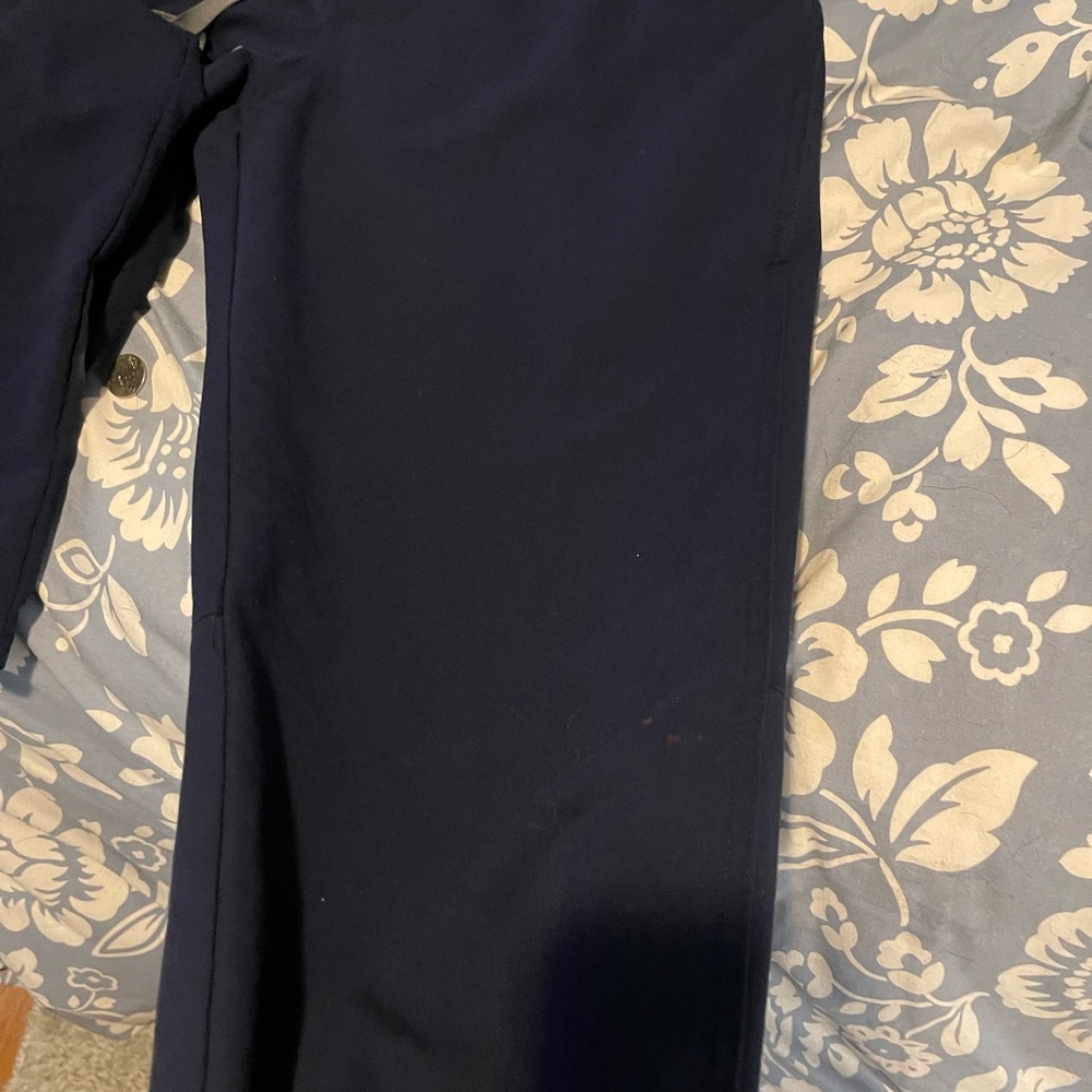 Figs S navy blue scrub cargo pants